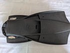 Hog Tec 2 Scuba Dive Fins Black Medium With Spring Straps