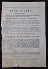 Original Wwii Red Army Leaflet Stalins Message Berliners 1945 Rare