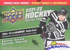 2021 22 Upper Deck Series 2 Hockey Sealed 20 Box Blaster Case-30 Young Guns Rcs 