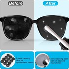 12pcs Eyeglass Cleaner Replacement Pads Peeps Carbonklean Lens Cleaning Tool New