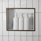 Stylish Shampoo And Conditioner Dispenser Set Of 3 - Modern 19oz Shower Soap Bot