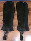 Ariat Close Contour Chap Half Chap Leather Equestrian Boot Sz M   Excellent