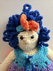 Vintage Handcrafted Crochet Doll  20 Inches Tall Retro Very Cute  