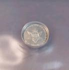 1853 3 Cent Silver Ncs Au Details