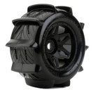 Powerhobby Sand   Snow   Water Mounted Rooster Tires Wheels  4  Arrma Kraton 6s