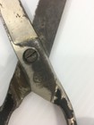 Vintage Black Handled Shears Scissors 8 Inches