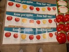 Vintage Advertising General Store Apples Signs Ca  1970
