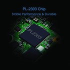 Cablecreation Usb To Rs232 Adapter With Pl2303 Chipset  6 6ft Usb 2 0 Male