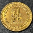Cleanstreak Carwash 1 One Wash No Cash Value Non Refundable Token Coin T-047