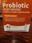 42 Walgreens 24 7 Digestive Probiotic Once Daily Caps Sealed November 2025