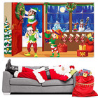 Merry Christmas Backdrop For Photography Scene Setters Banner Welcome Winter Sno