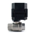 1 2  Motorized Ball Valve N o 9v 12v To 24 Vdc vac 2-wire Stainless Ss Epdm 