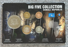 2013 Big Five Anim Als Of Africa Somalia Coins  5 10 20 50 100 Shillings -