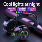 3 5mm Gaming Headset Mic Led Headphones Stereo Wireless For Pc Ps4 Xbox One 360