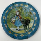 Vintage Ohio Art 1920s Tin Litho Little Red Riding Hood Child s Tea Set 3 Pieces