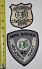 Lot Of 2 Mecklenburg County Park Ranger Nc Police Patches North Carolina