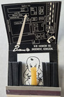 Pair Of Bottoms Up Hong Kong Club Matchbooks     Set-no Igniting Tips On Matches 