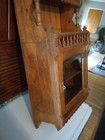 Vintage Eastlake Style Wall Hanging Display Cabinet