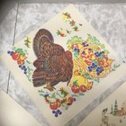 Vintage 1940-50   s Lot  8  Paper Napkins-thanksgiving
