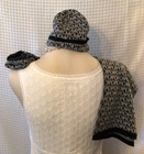 Michael Kors Hat  Scarf   Gloves  Women   s 3-piece Set  Mk Logo  Gray On Gray
