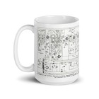 Atwater Kent Radio Schematic Mug 15oz Retro Electronics Antique Tube Audio Gift