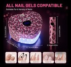 Rechargeable 86w Cordless Led Nail Lamp Timer Touch Control   Auto Sensors