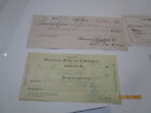 Bank Merchant Checks 1850s To 1890s  Various Checks  13 Lot