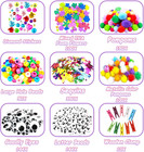 2000 Pcs Diy Arts And Crafts Supplies Kit For Kids - Kids Craft Kits Art Supplie