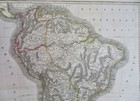 South America Brazil Venezuela Colombia Peru Chile Argentina C  1815 Thomson Map