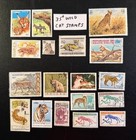 35  Wild Cat Stamps    Nice Mix Of Ww Animal Topical Stamps    lot 379 
