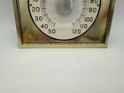 Vintage Original Old Crow Kentucky Whiskey  Tin Thermometer Sign 13 x9     B41