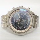 Breitling Bentley 6 75 Grey Dial Chronograph Stainless Steel 49mm  A44364