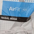 New Sealed Resmed Airfit F20 Med Full Facemask W  Headgear Cushion 63401