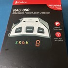 Cobra Rad 350 Radar And Laser Detector With Ivt Filter  brand New sealed 