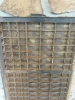 Antique Wooden Printers Drawer Hamilton Type Letterpress Shadow Trinket Box Tj11
