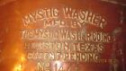 Antique Copper Washing Machine Marked Mystic
