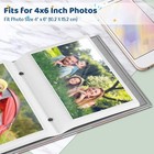 Photo Album 4x6 Photos -pockets Mini Capacity Portable Wallet Albums For Family