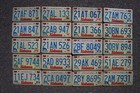 Bulk Alabama License Plates - Lot Of 20 - Hearts Vintage License Plate Tags
