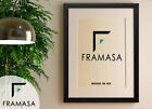 A1 A2 A3 A4 Picture Frame Photo Frame Poster Frames Without   With White Mount