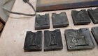 Antique 1930 s A C Gilbert Caster Lead Furnace Toy Soldier Wwi Indian Mold Lot