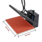 16 24  Large Size Heat Press Machine 1800w Digital T-shirt Sublimation Transfer