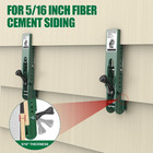 Siding Installation Tools  Siding Mounting Kit  Compatible With 5 16-inch Fiber