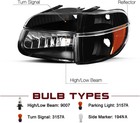 Headlight Assembly Replacement For 95-01 Ford Explorer   1997 Mercury Mountainee