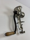 Keystone No  20 Vintage Table Mount Hand Crank Meat Grinder