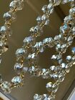 6 6 Feet Chandelier Crystal Bead Chain Prism Parts Aaa 30  Lead K9 14mm Gold