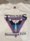 Twin Peaks 90s Vintage T Shirt Single Stitch Tv Show White Unisex Shirt S-5xl