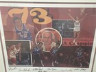 1973 New York Knicks World Champs Signed Robert Stephen Simon Artist Proof Litho
