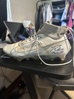 Puka Nacua Tyler Higbee Matthew Stafford Autograph Signed Football Cleats Nike