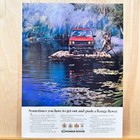 1992 Range Rover Suv Jungle Raft Vintage Print Ad Red 4wd Off-road Auto Advert