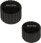8 Pack Weight Bench End Caps Replacement Exercise Steppers Foot Tips Rubber Cove